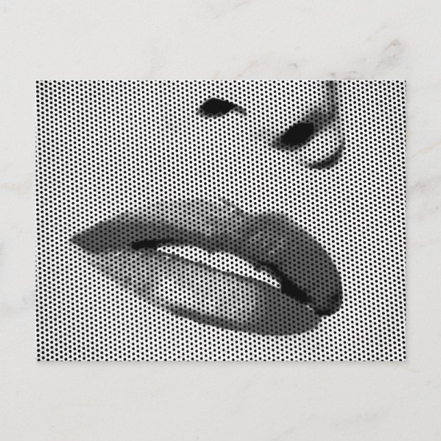 Postal Labios (Anverso)