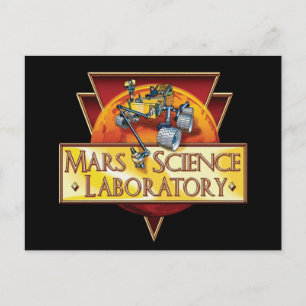 Postal Laboratorio de Ciencia de Marte