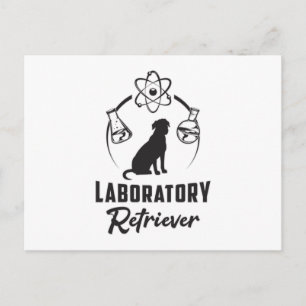 Postal Labrador de laboratorio que recupera perro Lover r