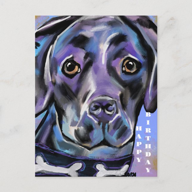 POSTAL LABRADOR RETRIEVER            (Anverso)