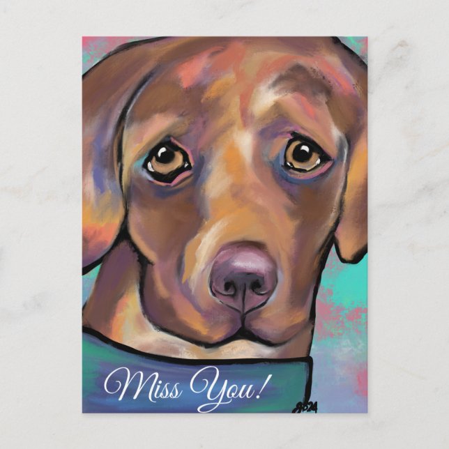POSTAL LABRADOR RETRIEVER            (Anverso)