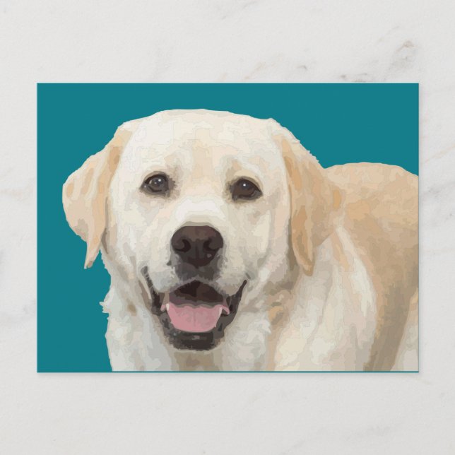 Postal Labrador retriever 1 (Anverso)