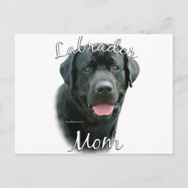 Postal Labrador Retriever (blk) Mom 2 (Anverso)