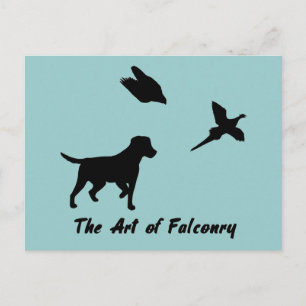 Postal Labrador y Falconry