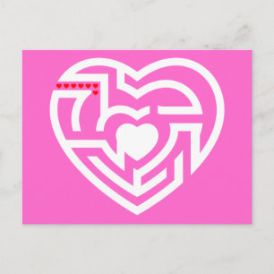 Postal labrynth de amor