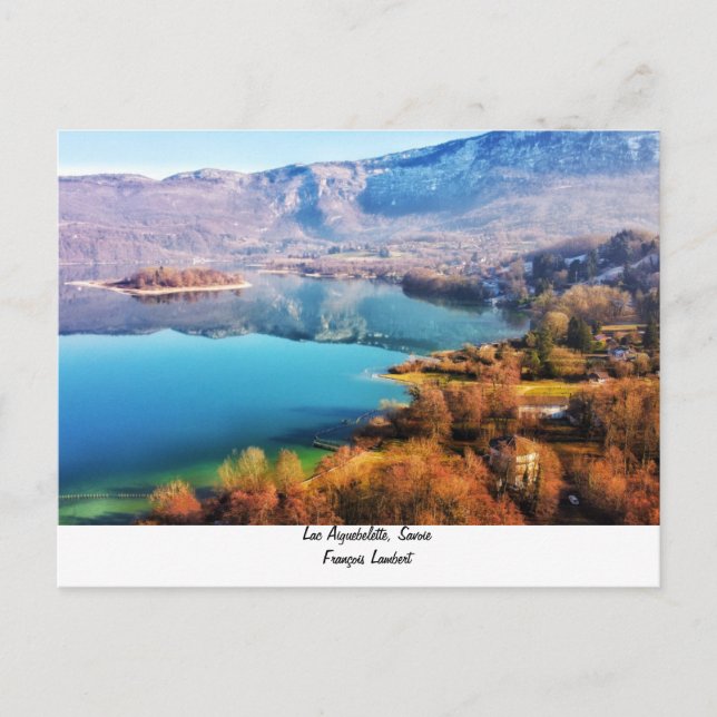Postal Lac Aigurbelette (Anverso)