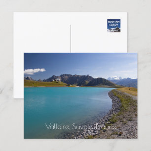 Postal Lac de la Vielle, Valloire, Francia