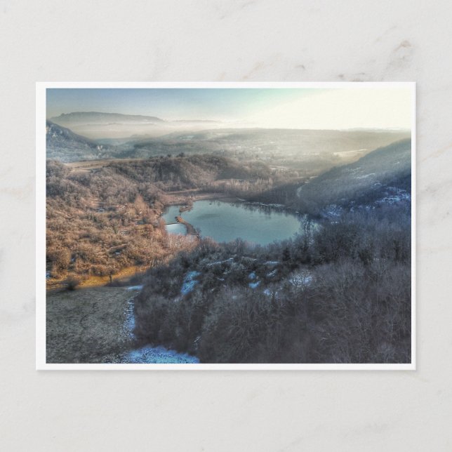 Postal Lac de Virieu le Grand (Anverso)