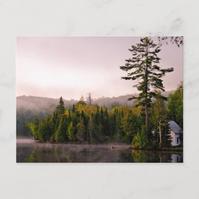 Postal Lac Giles - Quebec (Anverso)