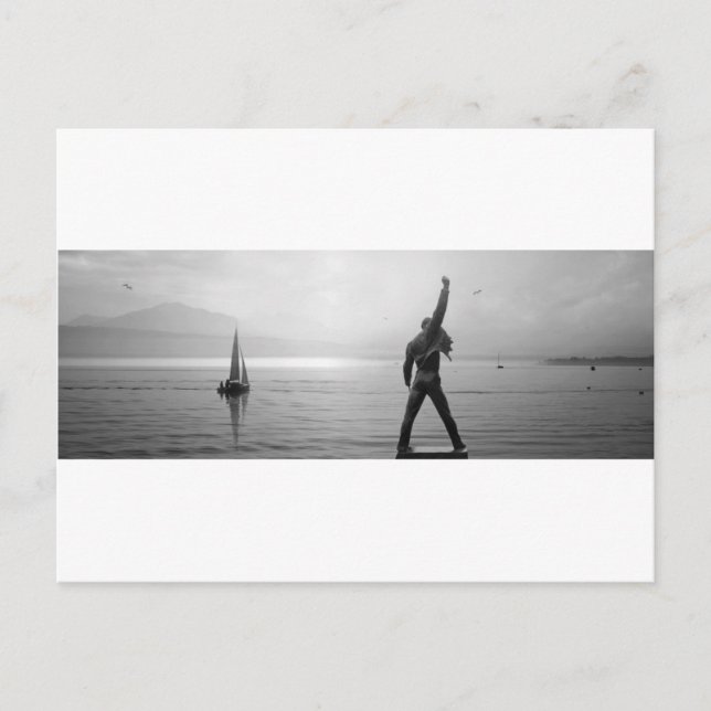 Postal Lac Leman (Anverso)