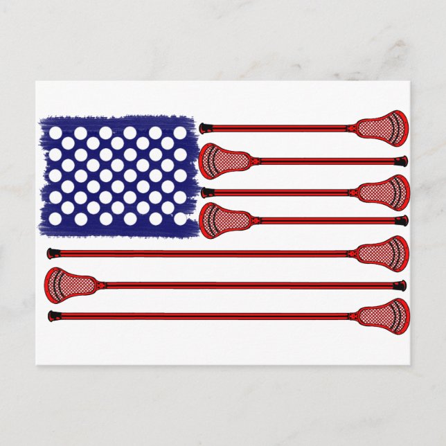 Postal Lacrosse AmericasGame (Anverso)