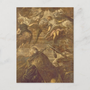 Postal Ladder de Jacob (aceite sobre lienzo)