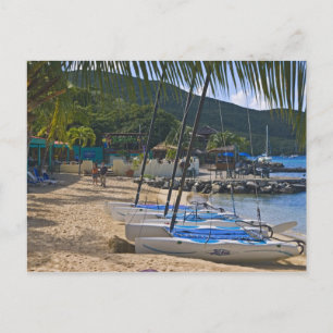 Postal lado de la playa en Leverick Bay Resort & Marina,