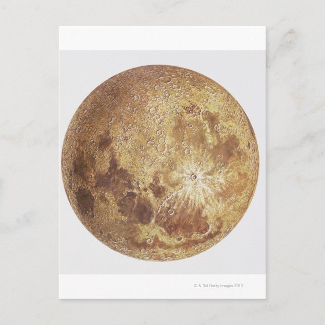 Postal Lado oscuro de la luna, ilustracion (Anverso)