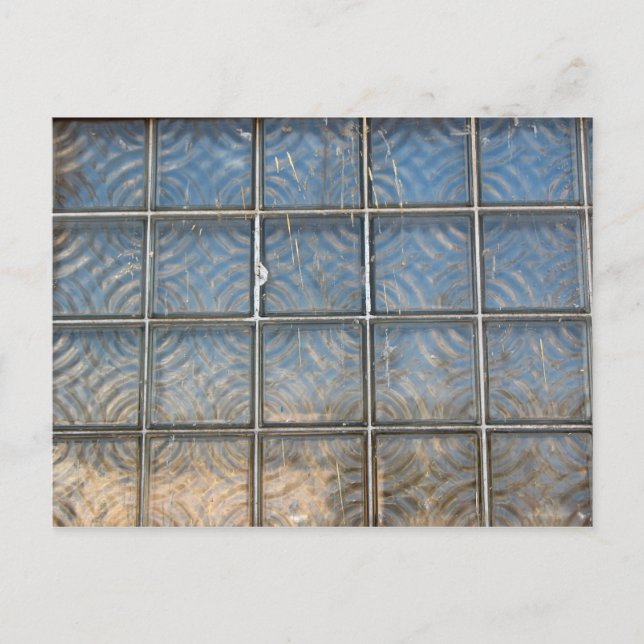 Postal ladrillos de vidrio (Anverso)