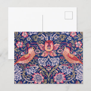 Postal Ladrón de fresa por William Morris