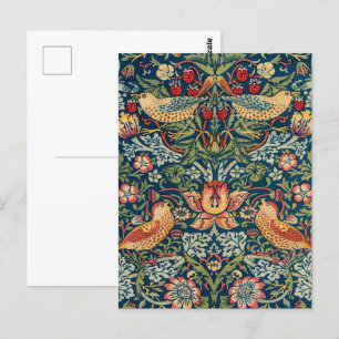 Postal Ladrón de fresa por William Morris