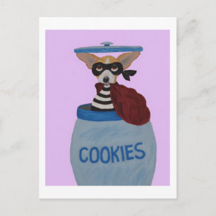 Postal Ladrón de Galletas Chihuahua