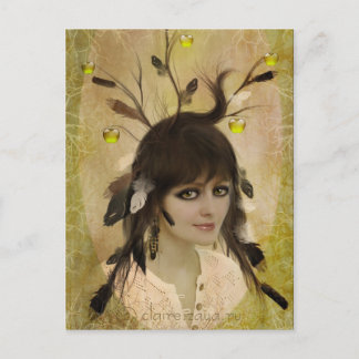 Postal Ladrón de manzanas