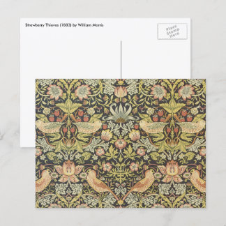 Postal Ladrones de Fresas por William Morris, Arte Antigu