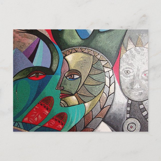 Postal Lady A (Anverso)