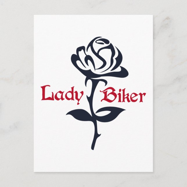 Postal Lady Biker (Anverso)