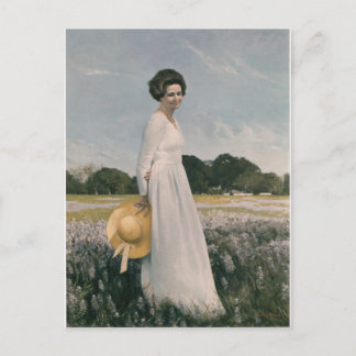 Postal Lady Bird Johnson - Aaron Shikler (1978)