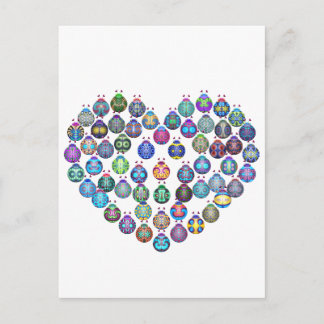Postal Lady Bug Heart