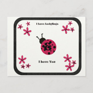 Postal Lady Bug Love
