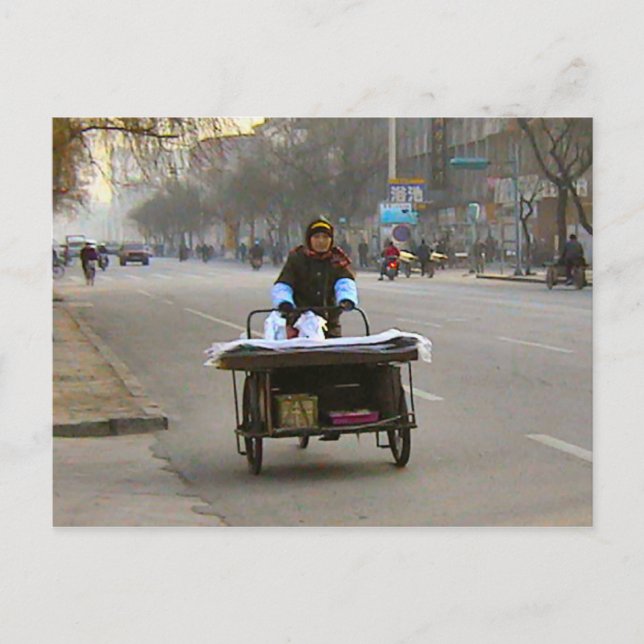 Postal Lady entregando bienes (Anverso)