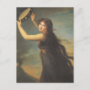 Postal Lady Hamilton por Elisabeth Vigee Le Brun Postcard