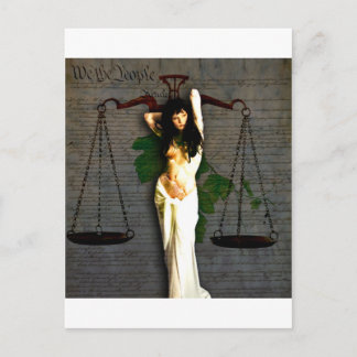 Postal Lady Justice