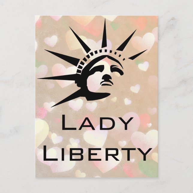 Postal Lady Liberty (Anverso)