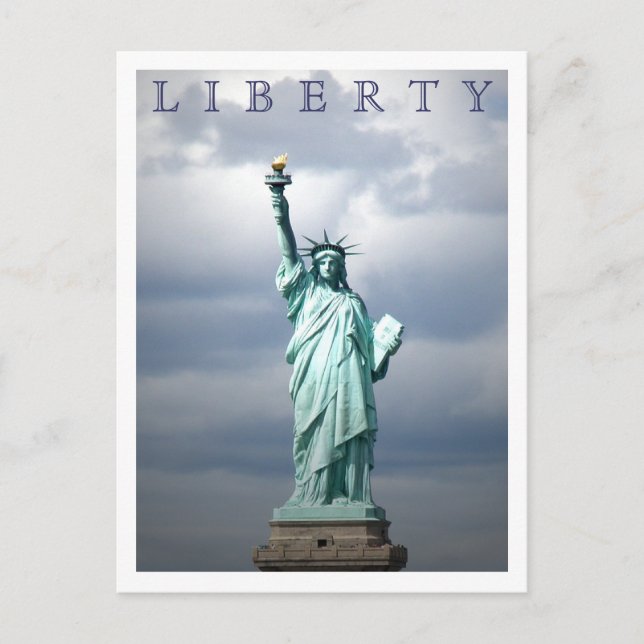 Postal Lady Liberty (Anverso)