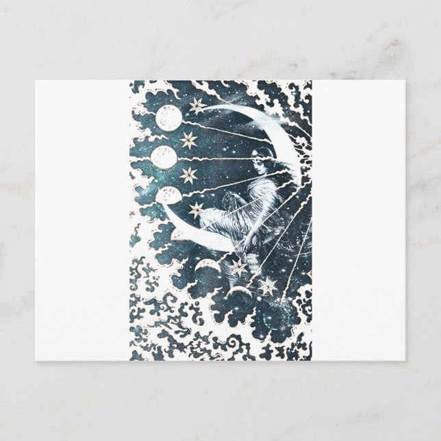 POSTAL LADY LUNA (Anverso)