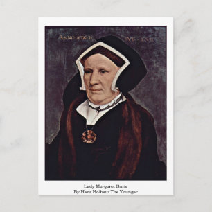 Postal Lady Margaret Butts Por Hans Holbein El Joven