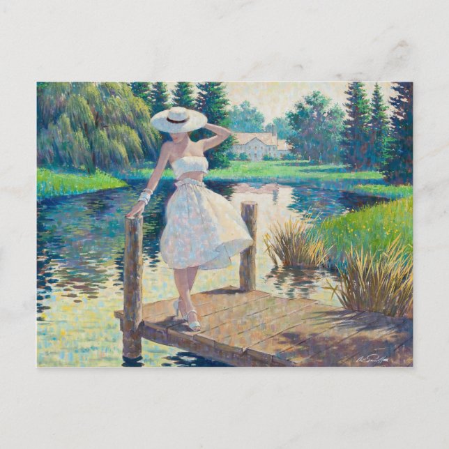 Postal Lady On The Dock (Anverso)