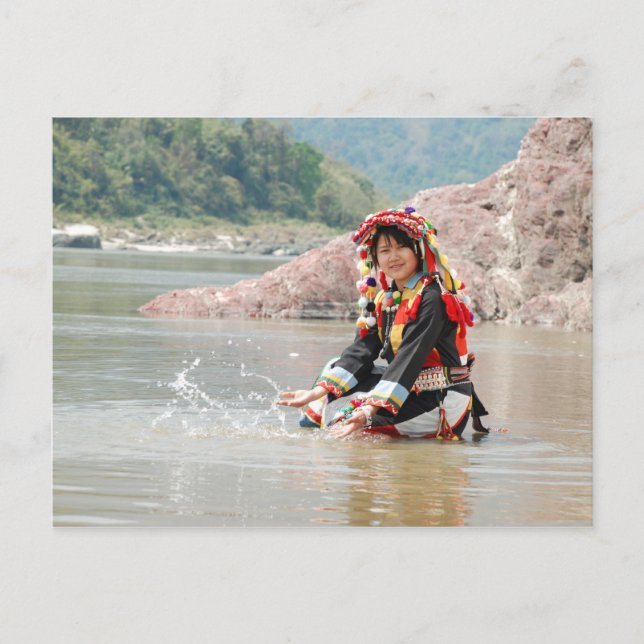 Postal Lady Padaung (Anverso)