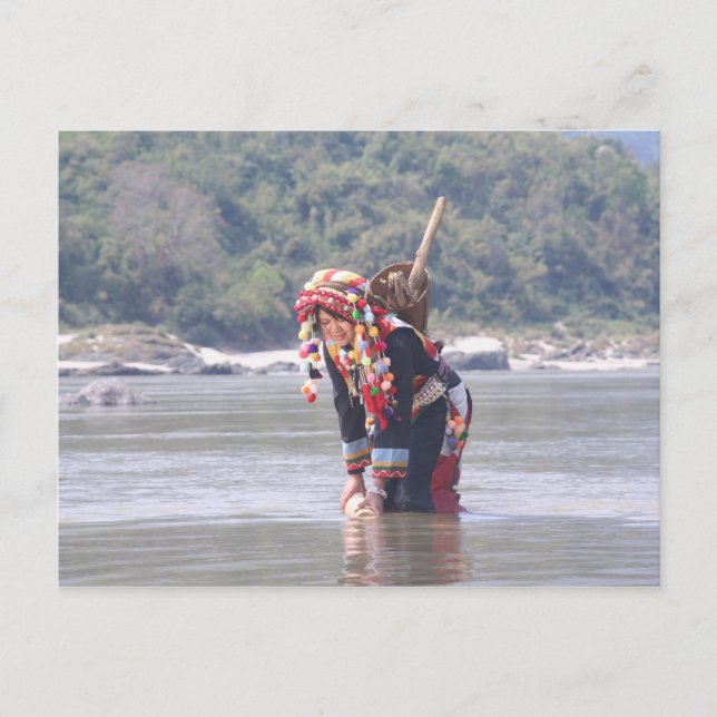 Postal Lady Padaung (Anverso)