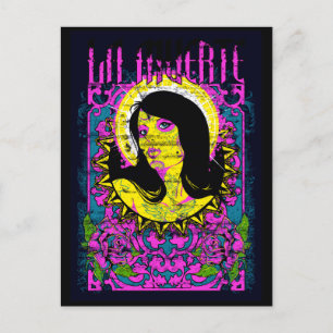 Postal Lady púrpura