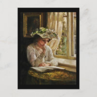 Lady Reading by Window