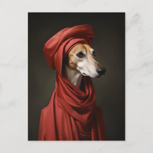 Postal Lady Saluki Dog