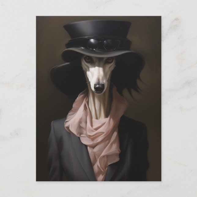 Postal Lady Saluki Top Hat (Anverso)