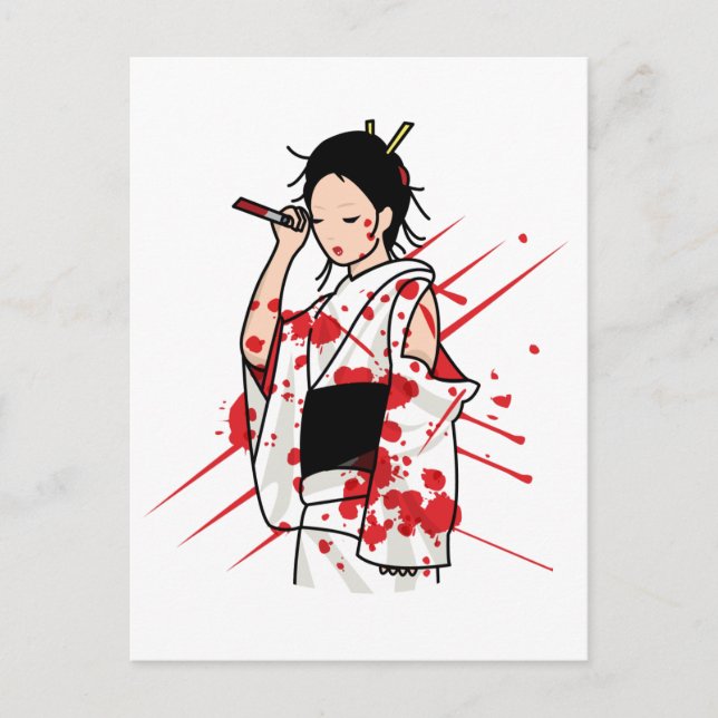 Postal Lady Snow Blood (Anverso)