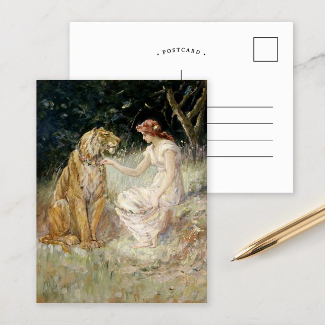 Postal Lady y el tigre | Iglesia de los Estudiantes de Fr (Subido por el creador)