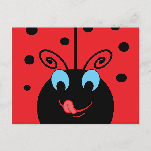 Postal Ladybug (Anverso)