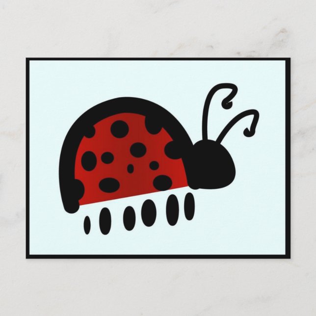 Postal Ladybug (Anverso)