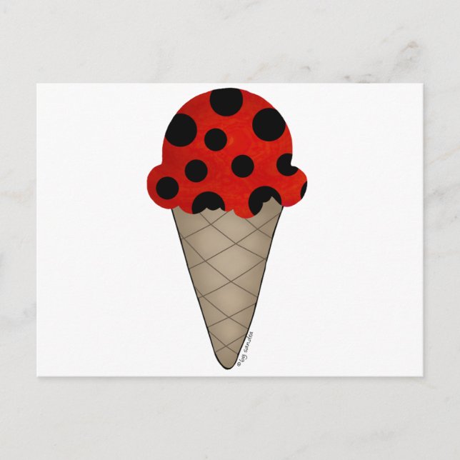 Postal Ladybug Cone (Anverso)