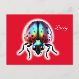 Postal Ladybug moderno