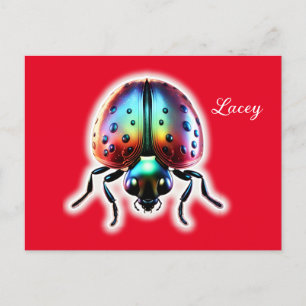 Postal Ladybug moderno